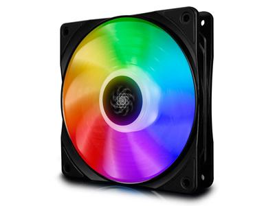 DEEPCOOL CF120 120MM ARGB CASE FAN BLACK 1 DEEPCOOL CF120 120MM ARGB CASE FAN BLACK
