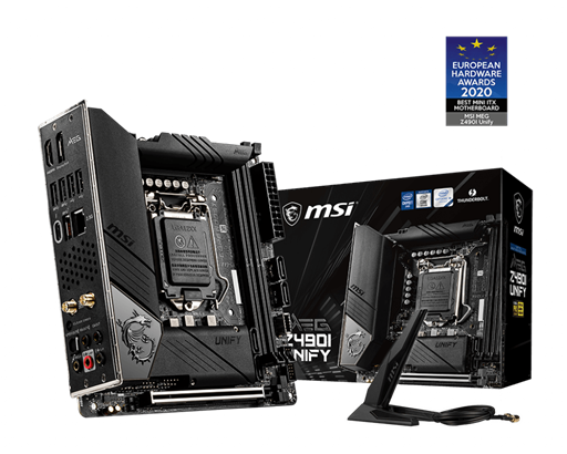 MSI MEG Z490I UNIFY MOTHERBOARD 1 MSI MEG Z490I UNIFY MOTHERBOARD