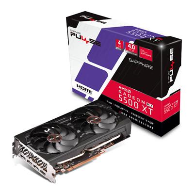 SAPPHIRE AMD RADEON RX 5500 XT PULSE OC 4GB GDDR6 RDNA PCIe 4.0 GRAPHICS CARD 1 SAPPHIRE AMD RADEON RX 5500 XT PULSE OC 4GB GDDR6 RDNA PCIe 4.0 GRAPHICS CARD
