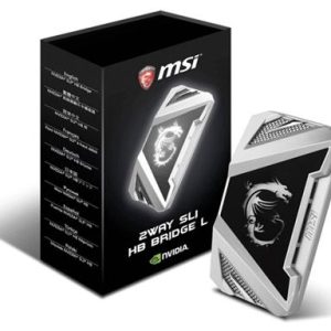 MSI SLI HB L Silver High Bandwidth 2-Way SLI Bridge