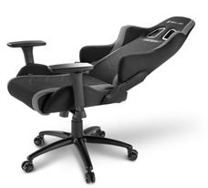 SHARKOON SKILLER SGS2 STEEL FRAME with MOULDED FOAM GAMING CHAIR - BLACK/GREY 5 SHARKOON SKILLER SGS2 STEEL FRAME with MOULDED FOAM GAMING CHAIR - BLACK/GREY - Image 5