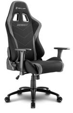 SHARKOON SKILLER SGS2 STEEL FRAME with MOULDED FOAM GAMING CHAIR - BLACK/GREY 3 SHARKOON SKILLER SGS2 STEEL FRAME with MOULDED FOAM GAMING CHAIR - BLACK/GREY - Image 3