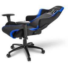 SHARKOON SKILLER SGS2 STEEL FRAME with MOULDED FOAM GAMING CHAIR – BLACK/BLUE 5 SHARKOON SKILLER SGS2 STEEL FRAME with MOULDED FOAM GAMING CHAIR – BLACK/BLUE - Image 5
