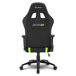 SHARKOON SKILLER SGS2 STEEL FRAME with MOULDED FOAM GAMING CHAIR – BLACK/GREEN 6 SHARKOON SKILLER SGS2 STEEL FRAME with MOULDED FOAM GAMING CHAIR – BLACK/GREEN - Image 6