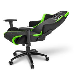 SHARKOON SKILLER SGS2 STEEL FRAME with MOULDED FOAM GAMING CHAIR – BLACK/GREEN 5 SHARKOON SKILLER SGS2 STEEL FRAME with MOULDED FOAM GAMING CHAIR – BLACK/GREEN - Image 5