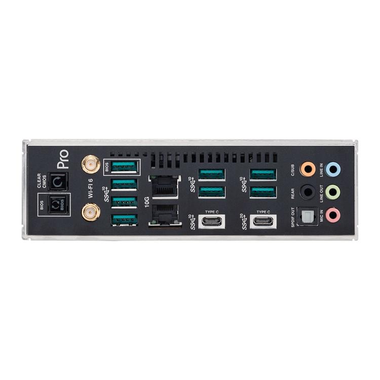 Asus Pro WS WRX80E-SAGE SE WIFI AMD WRX80 Socket sWRX8 E-ATX Server Desktop Motherboard 4 Asus Pro WS WRX80E-SAGE SE WIFI AMD WRX80 Socket sWRX8 E-ATX Server Desktop Motherboard - Image 4