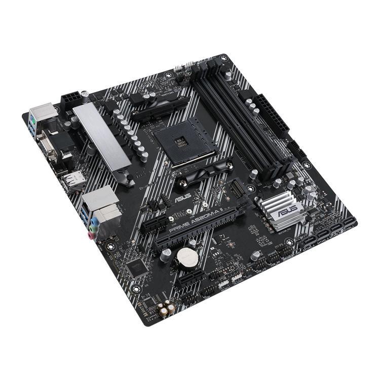 ASUS AMD Ryzen PRIME A520M-A II AM4 PCIe 3.0 MicroATX Motherboard 3 ASUS AMD Ryzen PRIME A520M-A II AM4 PCIe 3.0 MicroATX Motherboard - Image 3