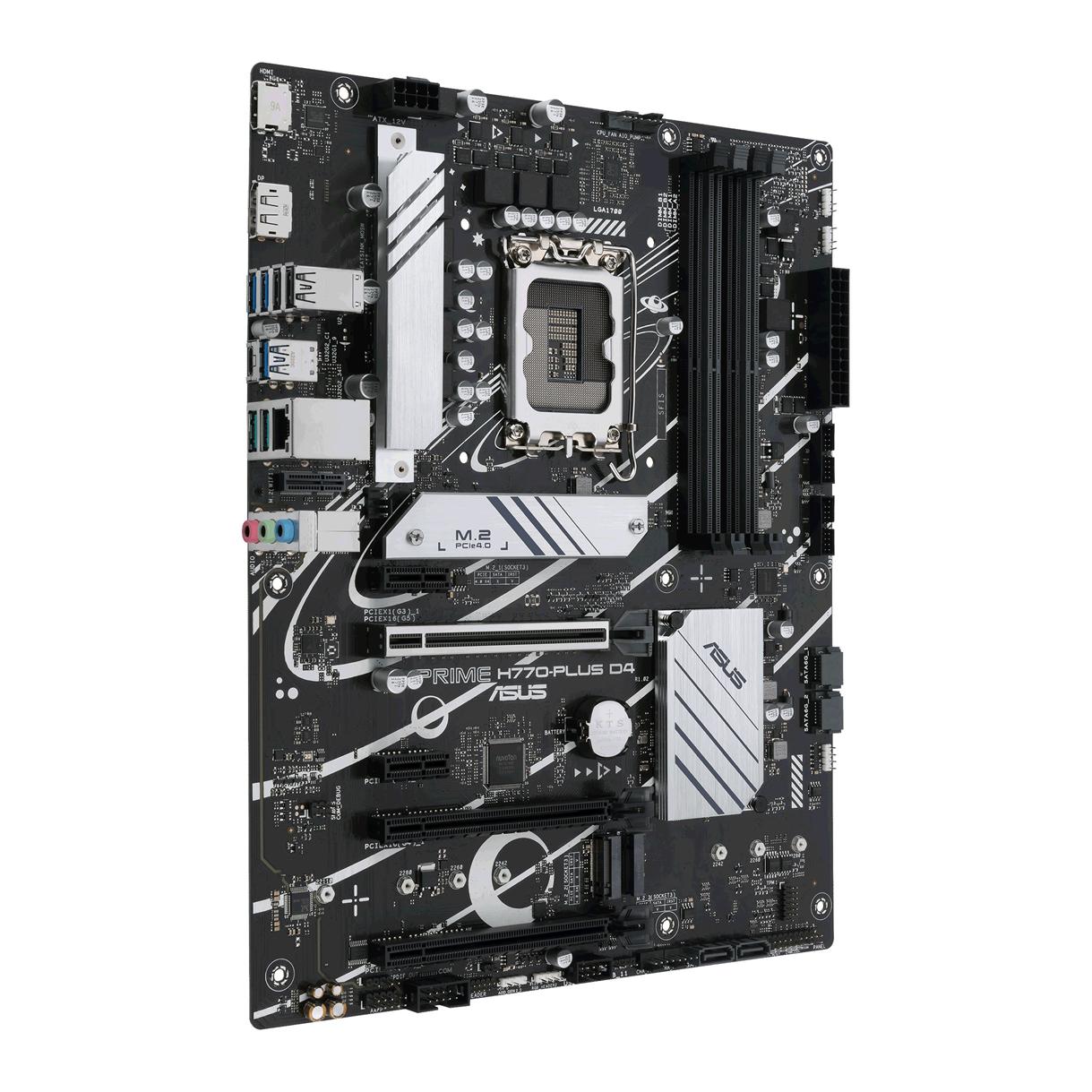 ASUS PRIME H770-PLUS DDR4 ATX Motherboard 4 ASUS PRIME H770-PLUS DDR4 ATX Motherboard - Image 4
