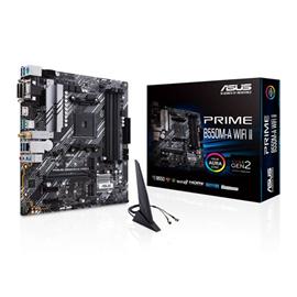 ASUS PRIME B550M-A WIFI II AMD B550 Socket AM4 Micro-ATX Motherboard 1 ASUS PRIME B550M-A WIFI II AMD B550 Socket AM4 Micro-ATX Motherboard