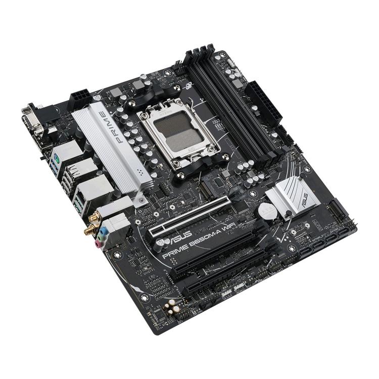 ASUS PRIME B650M-A WIFI AMD B650 Ryzen Socket AM5 Micro-ATX Desktop Motherboard 3 ASUS PRIME B650M-A WIFI AMD B650 Ryzen Socket AM5 Micro-ATX Desktop Motherboard - Image 3