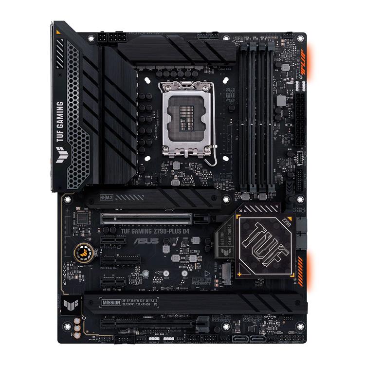 ASUS TUF GAMING Z790-PLUS D4 Intel Z790 Raptor Lake LGA 1700 ATX DDR4 Desktop Motherboard 2 ASUS TUF GAMING Z790-PLUS D4 Intel Z790 Raptor Lake LGA 1700 ATX DDR4 Desktop Motherboard - Image 2