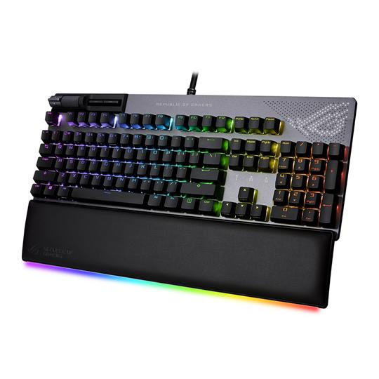 ASUS XA07 ROG Strix Flare II Animate Full Aura RGB ROG NX Red AniMe Matrix Mechanical Wired Gaming Keyboard 2 ASUS XA07 ROG Strix Flare II Animate Full Aura RGB ROG NX Red AniMe Matrix Mechanical Wired Gaming Keyboard - Image 2