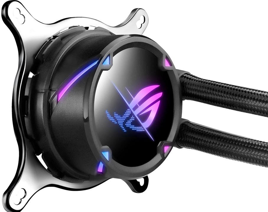 ASUS ROG Strix LC II 360 ARGB Aura Sync 360mm All-In-One Liquid CPU Cooler 2 ASUS ROG Strix LC II 360 ARGB Aura Sync 360mm All-In-One Liquid CPU Cooler - Image 2