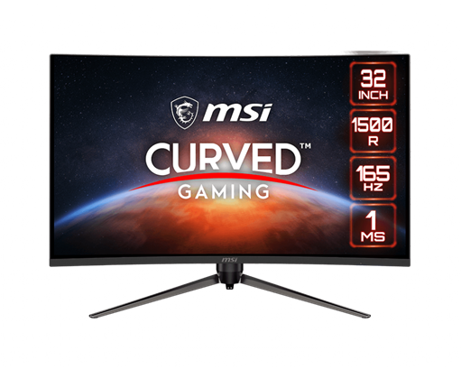 MSI Optix AG321CQR 31.5" WQHD Curved 165Hz 1ms VA FreeSync Premium Gaming Monitor 1 MSI Optix AG321CQR 31.5" WQHD Curved 165Hz 1ms VA FreeSync Premium Gaming Monitor