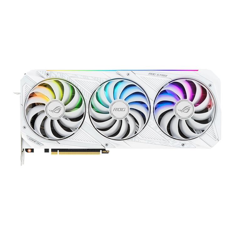 ASUS NVIDIA GeForce RTX 3080 10GB ROG Strix OC White Ed. Ampere Graphics Card(LHR) 2 ASUS NVIDIA GeForce RTX 3080 10GB ROG Strix OC White Ed. Ampere Graphics Card(LHR) - Image 2
