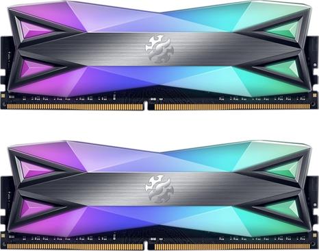 Adata XPG Spectrix D60G RGB 16GB(2 x 8GB) Kit DDR4 3200MHz CL16 1.35v Desktop Memory 1 Adata XPG Spectrix D60G RGB 16GB(2 x 8GB) Kit DDR4 3200MHz CL16 1.35v Desktop Memory