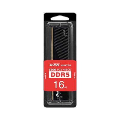 Adata AX5U5200C3816G-SHTBK XPG Hunter 16GB (1x16GB DIMM) DDR5-5200MHz CL38 1.25V Black Desktop Memory 3 Adata AX5U5200C3816G-SHTBK XPG Hunter 16GB (1x16GB DIMM) DDR5-5200MHz CL38 1.25V Black Desktop Memory - Image 3