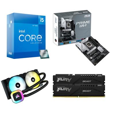 ASUS Intel i5 12600K DDR5 Upgrade Kit 1 ASUS Intel i5 12600K DDR5 Upgrade Kit