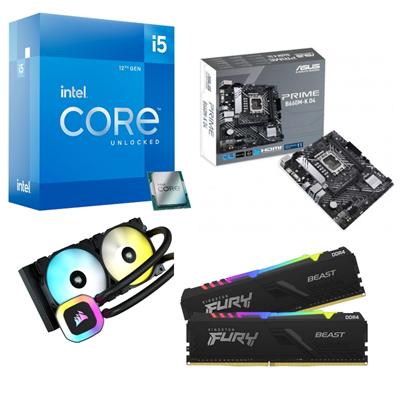 ASUS Intel i5 12600K DDR4 Upgrade Kit 1 ASUS Intel i5 12600K DDR4 Upgrade Kit