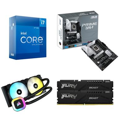 ASUS Intel i7 12700K DDR5 Upgrade Kit 1 ASUS Intel i7 12700K DDR5 Upgrade Kit