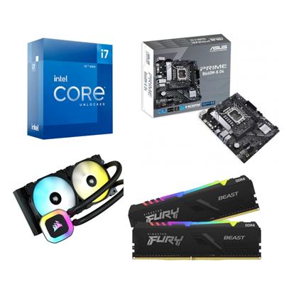 ASUS Intel i7 12700K DDR4 Upgrade Kit 1 ASUS Intel i7 12700K DDR4 Upgrade Kit