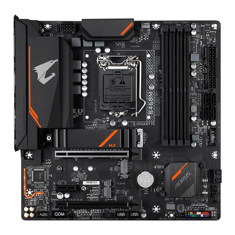 GIGABYTE B460M AORUS PRO MOTHERBOARD 1 GIGABYTE B460M AORUS PRO MOTHERBOARD