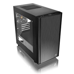 Thermaltake CA-1J1-00S1WN-00 Versa H17 Black Windowed Micro ATX Desktop Chassis 1 Thermaltake CA-1J1-00S1WN-00 Versa H17 Black Windowed Micro ATX Desktop Chassis
