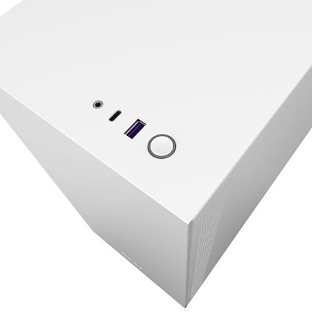 NZXT H510 TEMPERED GLASS MID TOWER CASE - WHITE/BLACK 2 NZXT H510 TEMPERED GLASS MID TOWER CASE - WHITE/BLACK - Image 2