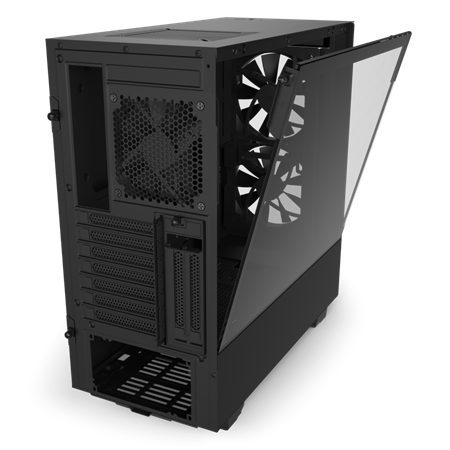 NZXT H510 ELITE RGB TEMPERED GLASS MID TOWER CASE - BLACK 5 NZXT H510 ELITE RGB TEMPERED GLASS MID TOWER CASE - BLACK - Image 5