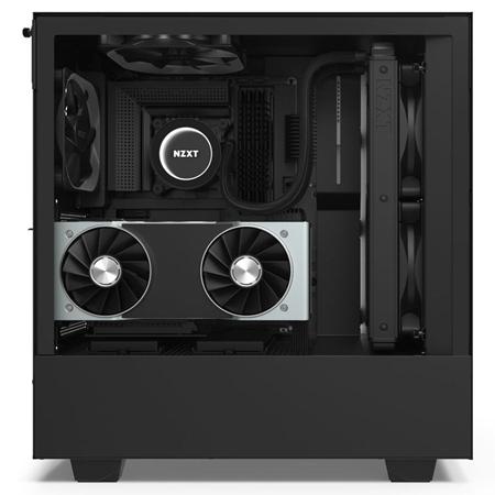 NZXT H510I RGB TEMPERED GLASS MID TOWER CASE - BLACK 1 NZXT H510I RGB TEMPERED GLASS MID TOWER CASE - BLACK