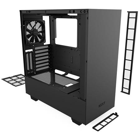 NZXT H510I RGB TEMPERED GLASS MID TOWER CASE - BLACK 5 NZXT H510I RGB TEMPERED GLASS MID TOWER CASE - BLACK - Image 5