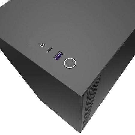 NZXT H510I RGB TEMPERED GLASS MID TOWER CASE - BLACK 2 NZXT H510I RGB TEMPERED GLASS MID TOWER CASE - BLACK - Image 2