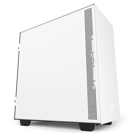 NZXT H510I RGB TEMPERED GLASS MID TOWER CASE - WHITE/BLACK 7 NZXT H510I RGB TEMPERED GLASS MID TOWER CASE - WHITE/BLACK - Image 7