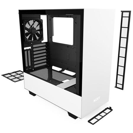 NZXT H510I RGB TEMPERED GLASS MID TOWER CASE - WHITE/BLACK 6 NZXT H510I RGB TEMPERED GLASS MID TOWER CASE - WHITE/BLACK - Image 6