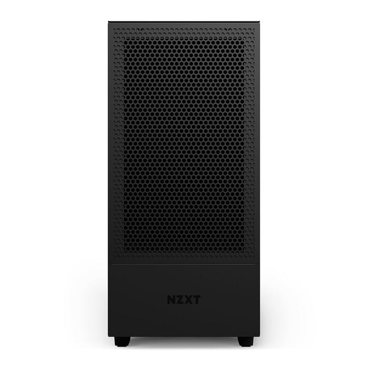 NZXT CA-H52FB-01 H510F Flow Compact Tempered Glass Black Steel ATX Mid Tower Gaming Chassis 2 NZXT CA-H52FB-01 H510F Flow Compact Tempered Glass Black Steel ATX Mid Tower Gaming Chassis - Image 2