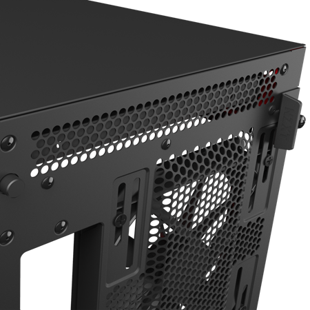 NZXT H710 TEMPERED GLASS MID TOWER CASE - BLACK/RED 8 NZXT H710 TEMPERED GLASS MID TOWER CASE - BLACK/RED - Image 8