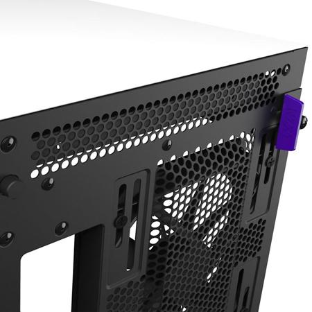 NZXT H710I RGB TEMPERED GLASS MID TOWER CASE - WHITE/BLACK 2 NZXT H710I RGB TEMPERED GLASS MID TOWER CASE - WHITE/BLACK - Image 2