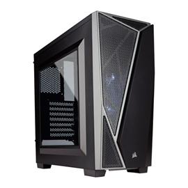 CORSAIR GREY CARBIDE SPEC 04 WINDOWED GAMING CASE 1 CORSAIR GREY CARBIDE SPEC 04 WINDOWED GAMING CASE