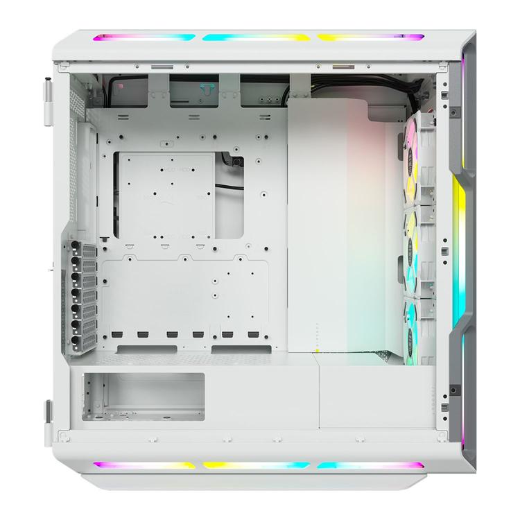 Corsair CC-9011231 iCUE 5000T RGB White Mid Tower Tempered Glass PC Gaming Chassis 3 Corsair CC-9011231 iCUE 5000T RGB White Mid Tower Tempered Glass PC Gaming Chassis - Image 3