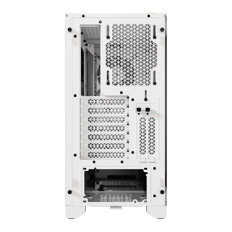 Corsair CC-9011241-WW iCUE 4000D RGB AIRFLOW Clear Tempered Glass White Steel ATX Mid Tower Desktop Chassis 4 Corsair CC-9011241-WW iCUE 4000D RGB AIRFLOW Clear Tempered Glass White Steel ATX Mid Tower Desktop Chassis - Image 4
