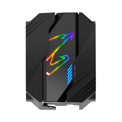 Gigabyte Aorus ATC800 120mm Black PWM Aluminium & Copper RGB Dual-Fan CPU Cooler 4 Gigabyte Aorus ATC800 120mm Black PWM Aluminium & Copper RGB Dual-Fan CPU Cooler - Image 4