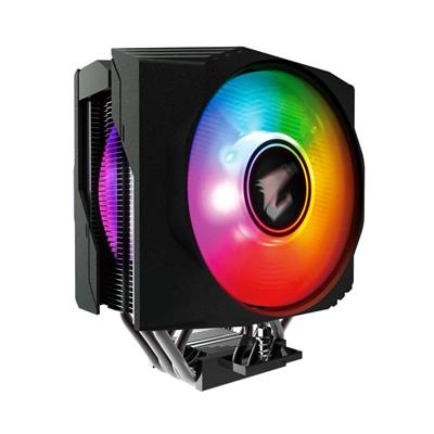 Gigabyte Aorus ATC800 120mm Black PWM Aluminium & Copper RGB Dual-Fan CPU Cooler 2 Gigabyte Aorus ATC800 120mm Black PWM Aluminium & Copper RGB Dual-Fan CPU Cooler - Image 2