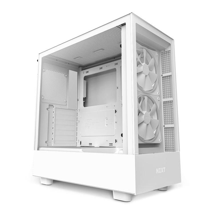 NZXT H510 Elite White Mid Tower Tempered Glass PC Gaming Case 1 NZXT H510 Elite White Mid Tower Tempered Glass PC Gaming Case