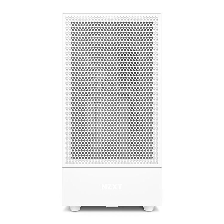 NZXT H5 Flow White Mid Tower Tempered Glass PC Gaming Case 2 NZXT H5 Flow White Mid Tower Tempered Glass PC Gaming Case - Image 2