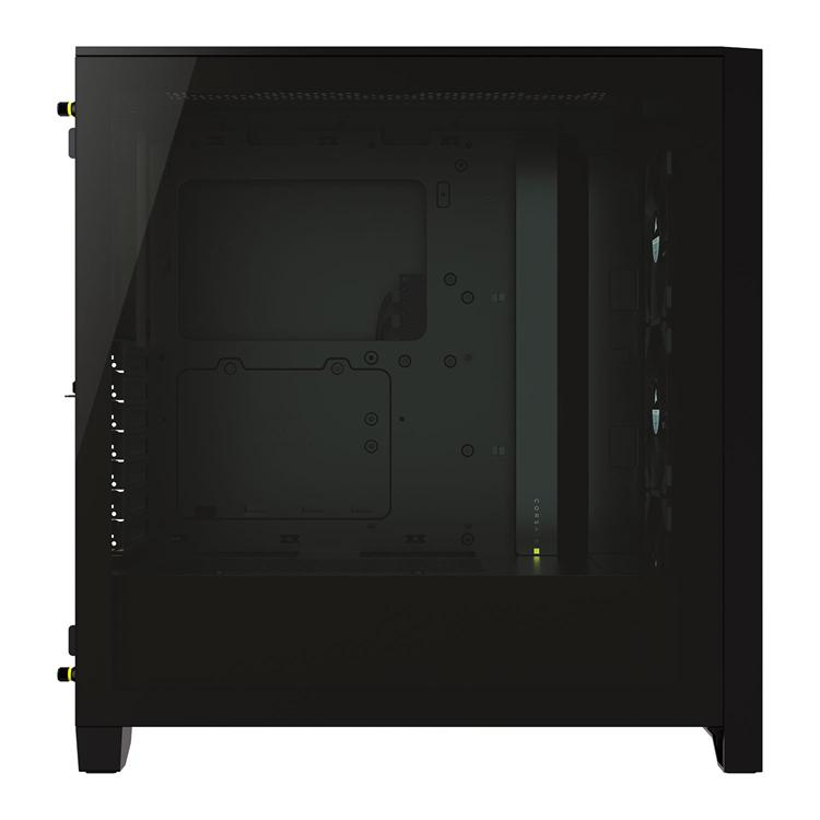 Corsair Black iCue 4000X RGB Mid Tower Windowed PC Case 3 Corsair Black iCue 4000X RGB Mid Tower Windowed PC Case - Image 3