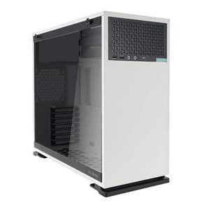 InWin IW-102-White 102 Tempered Glass White Steel ATX Mid Tower Desktop Chassis