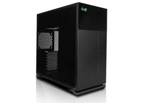InWin IW-CS-127BLK 127 Tempered Glass ARGB Steel Black ATX Mid-Tower Desktop Chassis