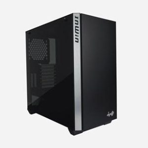 InWin 216 Mid Tower Black/Silver Gaming Chassis
