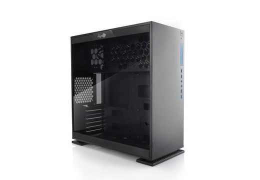InWin cf06 303 Tempered Glass Mid Tower ATX Black Desktop Chassis