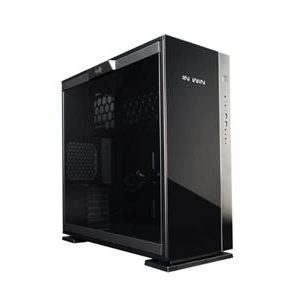 InWin 305 Tempered Glass Black with Aluminum Finish Mid Tower Gaming Chassis